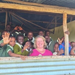 Irmgard in der Happy Kids Academy - Spendengeschenk für Kinder in Afrika