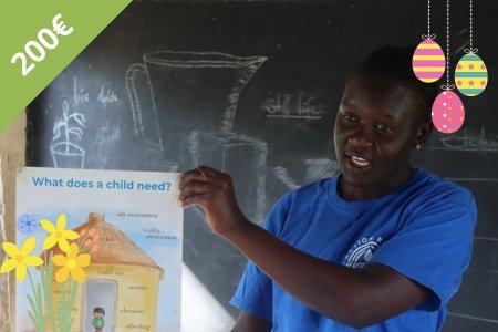 Schenke einen Aufklärungsworkshop (Rainworkers) in Kenia